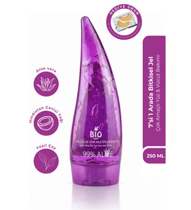 Bio Asia 7 Etkili Bitkisel Jel 250 ml, Aloe Vera, Yeşil Çay, Nergis, Arnika, At Kestanesi, Çay Ağacı
