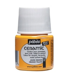Pebeo Ceramic Seramik Boyası 22 Orange Yellow