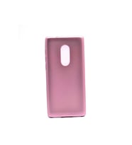 Alcatel 3 Uyumlu Kılıf Zore Premier Silikon Kapak (Rose Gold Altın)