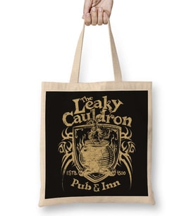 Harry Potter Hoodie The Leaky Cauldron Bez Çanta Uzun Saplı
