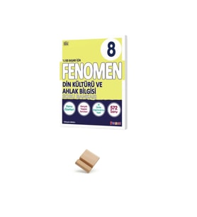 Fenomen LGS 8. Sınıf 2027 Din Kültürü ve Ahlak Bilgisi Soru Bankası + Telefon Standı