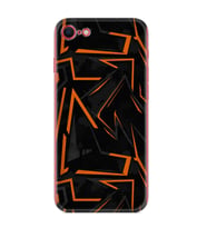 Apple iPhone 5 6 7 8 Plus Se XR Kılıf Desemli Silikon Zigzaglar 1651
