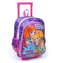 Yaygan Winx Club Çekçek Tekerlekli Okul Çantası - Pembe - Kız Çocuk (Çok Renkli)