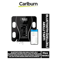 Lcd Ekran Kas Kütle Vücut Yağı Kemik Kütle Protein Oranı Ölçer Bluetooth Özellikli Akıllı Tartı