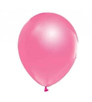 Balon Düz 5 inç Pembe 100'lü-