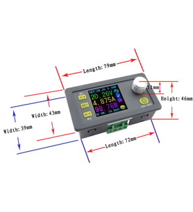 DPS3005-USB-BT Dijital Ayarlı Güç Kaynağı Modülü 0-32V 0-5A Renkli LCD Ekran Bluetooth USB