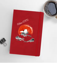 Kişiye Özel 13x21 Kırmızı Defter-11