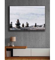 Koç stüdyo Modern tasarım kanvas tablo 50x70 (Çok Renkli)