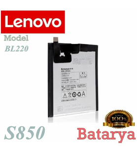 Lenovo S850 Batarya Lenovo BL220 Uyumlu Yedek Batarya