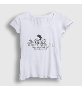 Presmono Kadın Beyaz Trees Of Eternity T-Shirt 440521tt (Beyaz)