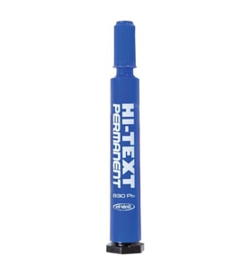 Hi-Text Markör Yuvarlak Uçlu Mavi (1 Paket 12'Li)