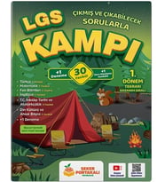 Şeker Portakalı Yayınları 8. Sınıf Lgs Kampı 1. Dönem Tekrarı Kazanım Sıralı