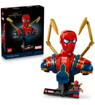 ® ǀ Marvel Iron Örümcek Adam Büstü 76326 – Yetişkinler Için Koleksiyonluk ve Dekoratif Model Yapım S