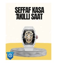Mey İthalat® Dokunmatik Akıllı Saat Sesli Asistan ve GPS Özellikli