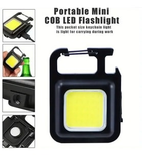 Anahtarlıklı Fener Fener Cob Led (5343)
