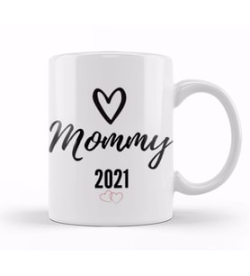 MOMMY 2021 Kupa Bardak Porselen