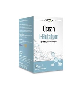 Orzax Ocean L-Glutatyon 250 mg 30 Tablet 8697595872116