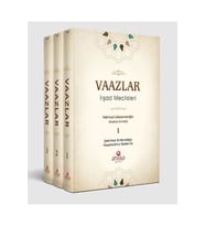 Vaazlar 3 Cilt Takım Mahmud Ustaosmanoğlu 9786054905638
