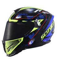 Motosiklet Double ve Güneş Vizörlü Full Face Kask Ce Motor Kaskı Galaxy