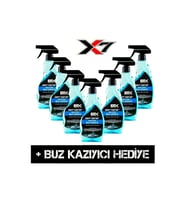 ARABA CAM BUZ ÇÖZÜCÜ SPREY 500 ml X 7 Adet & Buz Kazıyıcı Hediyeli