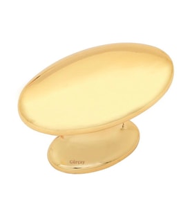 Luxury Arya Düğme Kulp Altın (2 Adet)