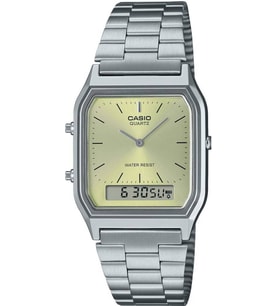CASIO AQ-230A-9AMQYDF UNİSEX KOL SAATİ (Gümüş)