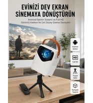 Ayaklı Portatif Projeksiyon Akıllı İşlemcili