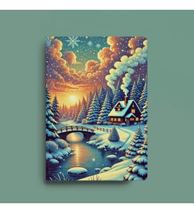 Huzurlu Bir Kış Günü Defter