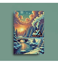 Huzurlu Bir Kış Günü Defter
