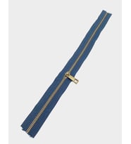 Angel Çanta Aksesuar Başlıklı Fermuar 40 Cm Antik Metal Lacivert
