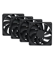 HYTE FA12 Pitch Black 120mm 4’lü Kasa Fanı (FAN-HYTE-FA12-BB-4 )