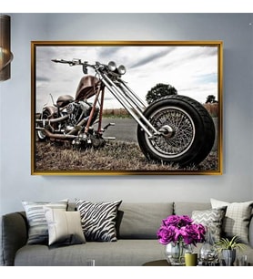 Altın Çerçeveli dekoratif tablo a1125 (Gold)