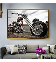 Altın Çerçeveli dekoratif tablo a1125 (Gold)