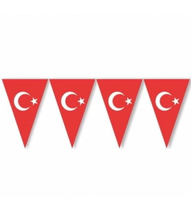 Üçgen Flama Sıralı Bayrak - 4 paket