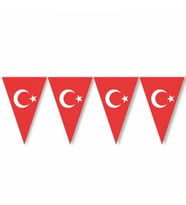 Üçgen Flama Sıralı Bayrak - 4 paket