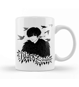 Taehyung Black Swan V Kupa Bardak Porselen