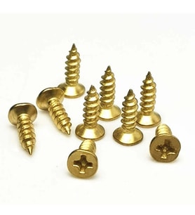 Klips, Menteşe, Ayak, Ağaç, Sunta Vidası 2,2x6,5mm - Sarı 1000 Adet