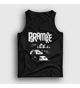 Presmono Unisex Siyah Band V2 Müzik Paramore Atlet 479423tt