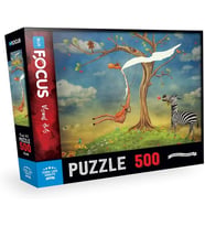 500 PARÇA - ZEBRA LOVE GIRAFFE (ZEBRANIN AŞKI ZÜRAFA)