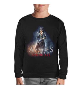 Assassin's Creed - Syndicate Siyah Çocuk Sweatshirt