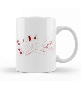 Bada Bing Black 03 Kupa Bardak Porselen