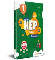 7. Sınıf Haftalık HEP Türkçe 40 Deneme  Özcan YAVAŞ