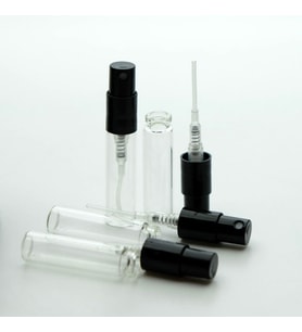 50 ADET CAM PARFÜM TESTER ŞİŞE, 3 ML, SPREYLİ, ŞEFFAF