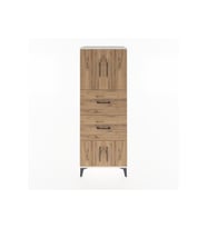Hyperion Dolap 2 Raflı 2 Çekmeceli 4 Kapaklı 60x44x163 Aytaşı-Çam