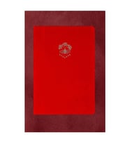 Victoria's Journals Bujo Süet A5 96 Yaprak Çizgili Defter Kırmızı 124-1642