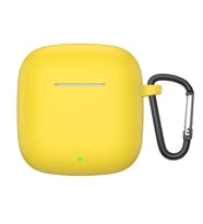 Microsonic Xiaomi Redmi Buds 3 Kılıf Askılı Mat Silikon Sarı (Sarı)