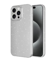 Apple iPhone 15 Pro Max Kılıf Kamera Korumalı Simli Lüks Zore Koton Kapak
