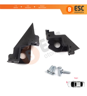 VW Polo MK5 6R 6C 61 2009-2016 6R0998226 İçin Sağ Ön Far Ayak Tamir Seti