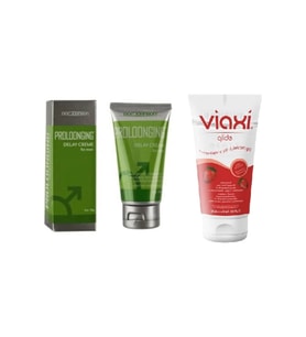 Viaxi Proloongıng Krem 56 Ml+Viaxi Çilek Aromalı Kayganlaştırcı