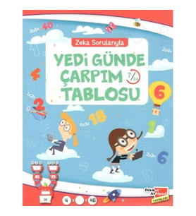 Zeka Sorularıyla Yedi Günde Çarpım Tablosu